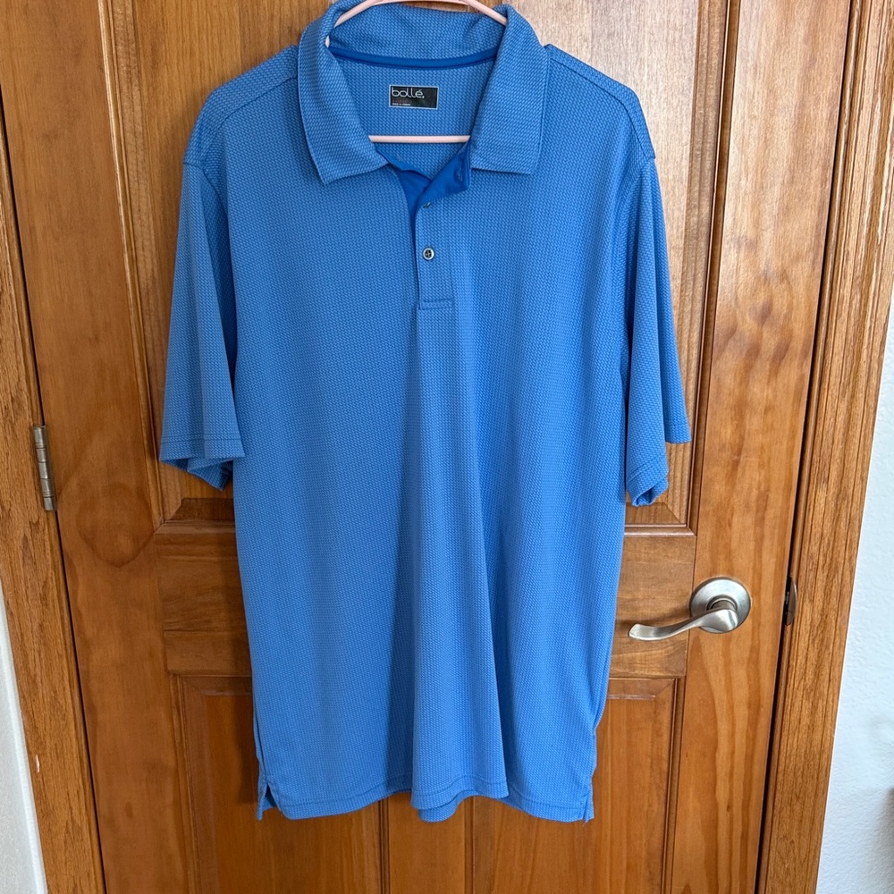 Blue Polo Shirt for Men XL